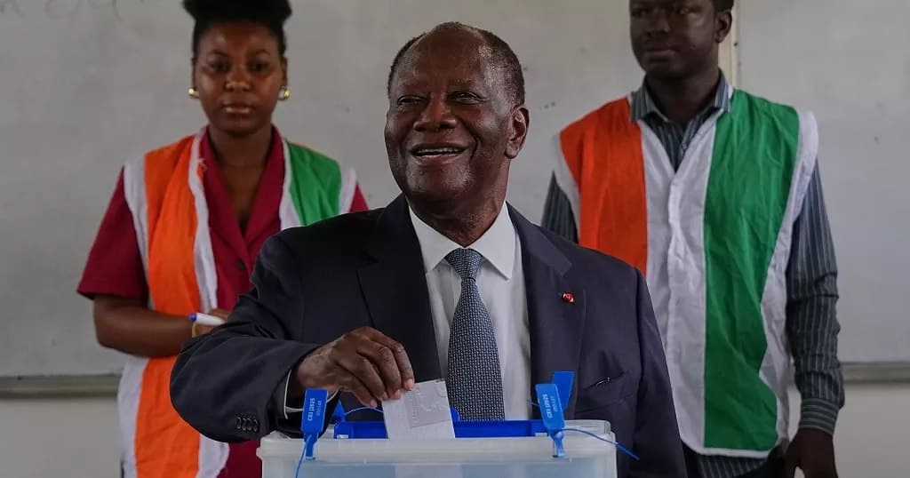 Côte d'Ivoire President Alassane Ouattara re-elected with 89.77% in disputed vote
