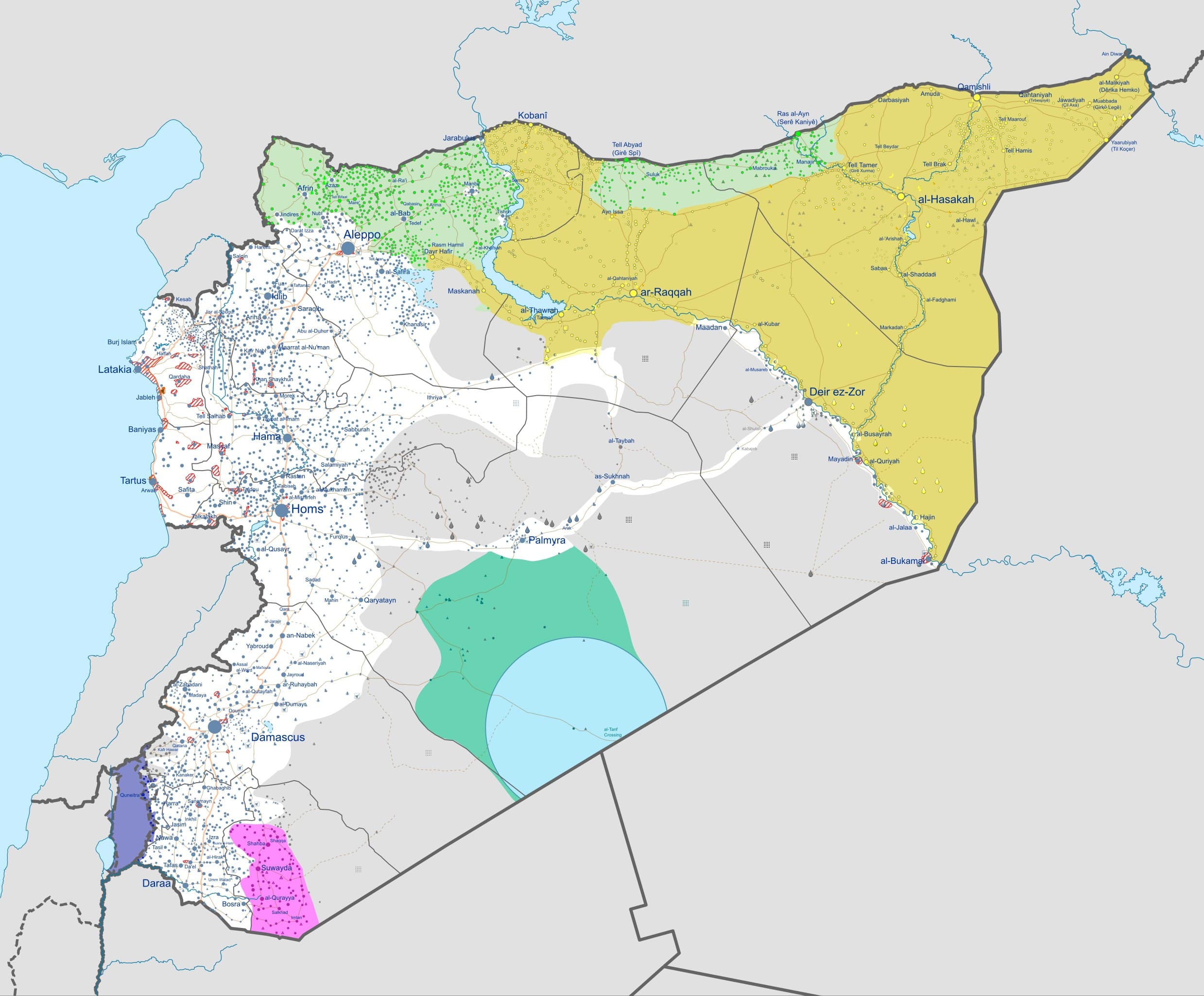 Armed Druze factions target Syrian government checkpoints in Kanaker