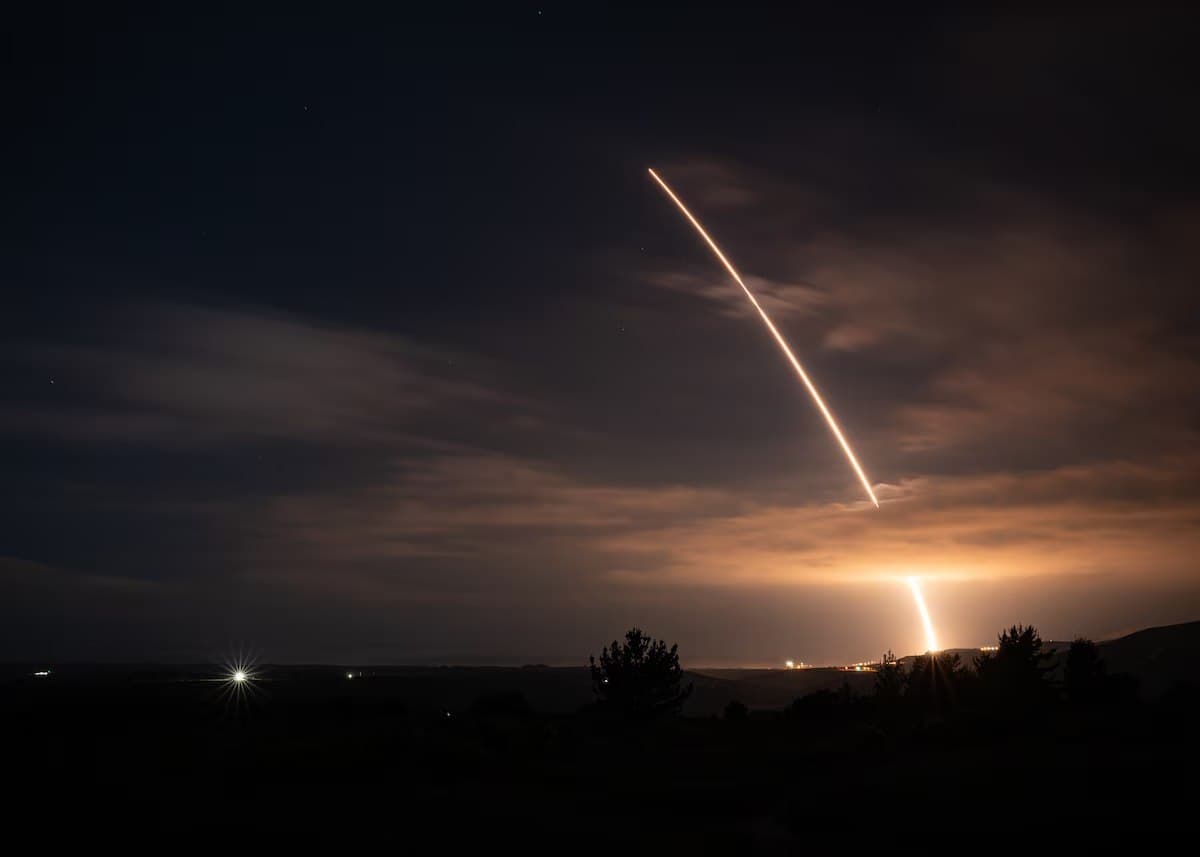 U.S. Air Force test-launches unarmed Minuteman III ICBM from Vandenberg