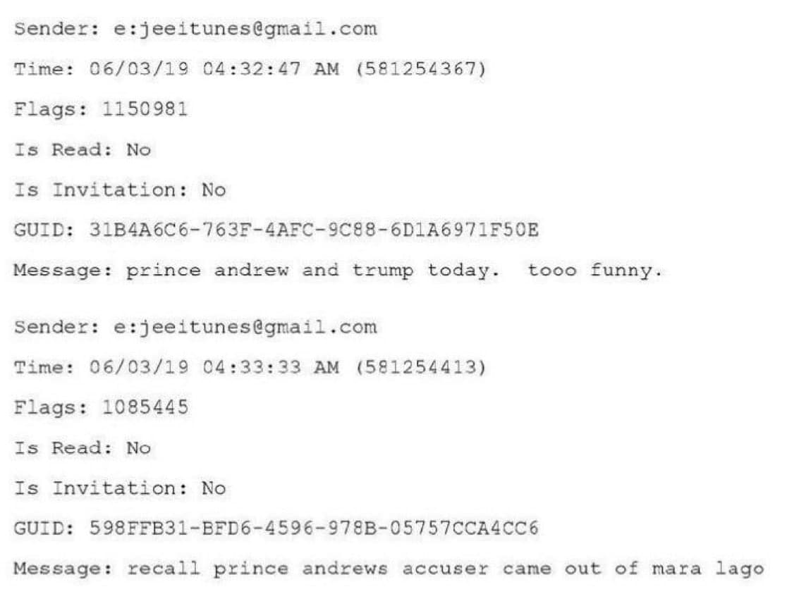 New emails show Jeffrey Epstein met with Trump and Prince Andrew in 2019