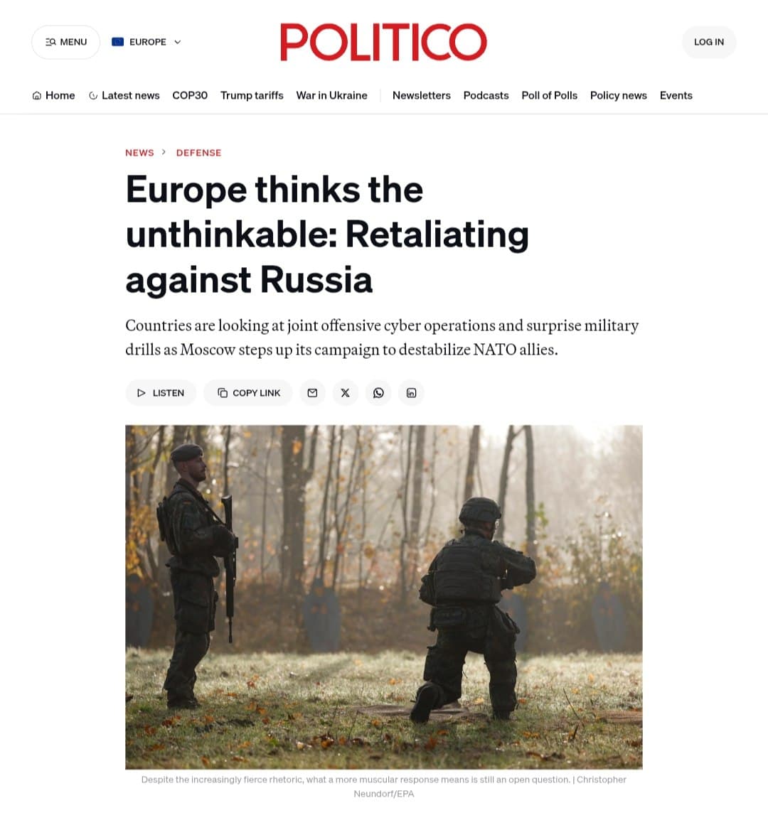 EU and NATO Leaders Consider Offensive Measures Against Russian Hybrid Threats