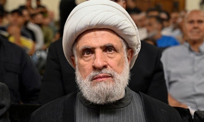 Hezbollah's Naim Qassem vows militia 'will not surrender' in speech