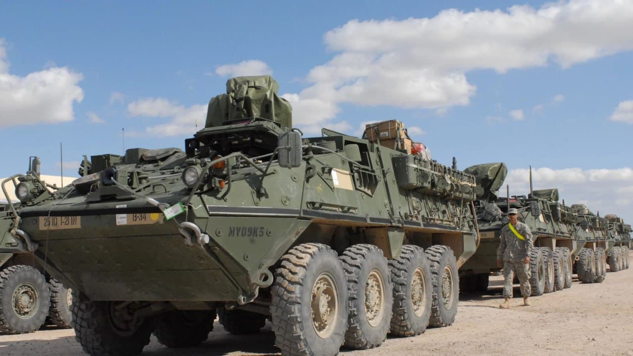 US offers Poland 250 used Stryker armored vehicles for $1