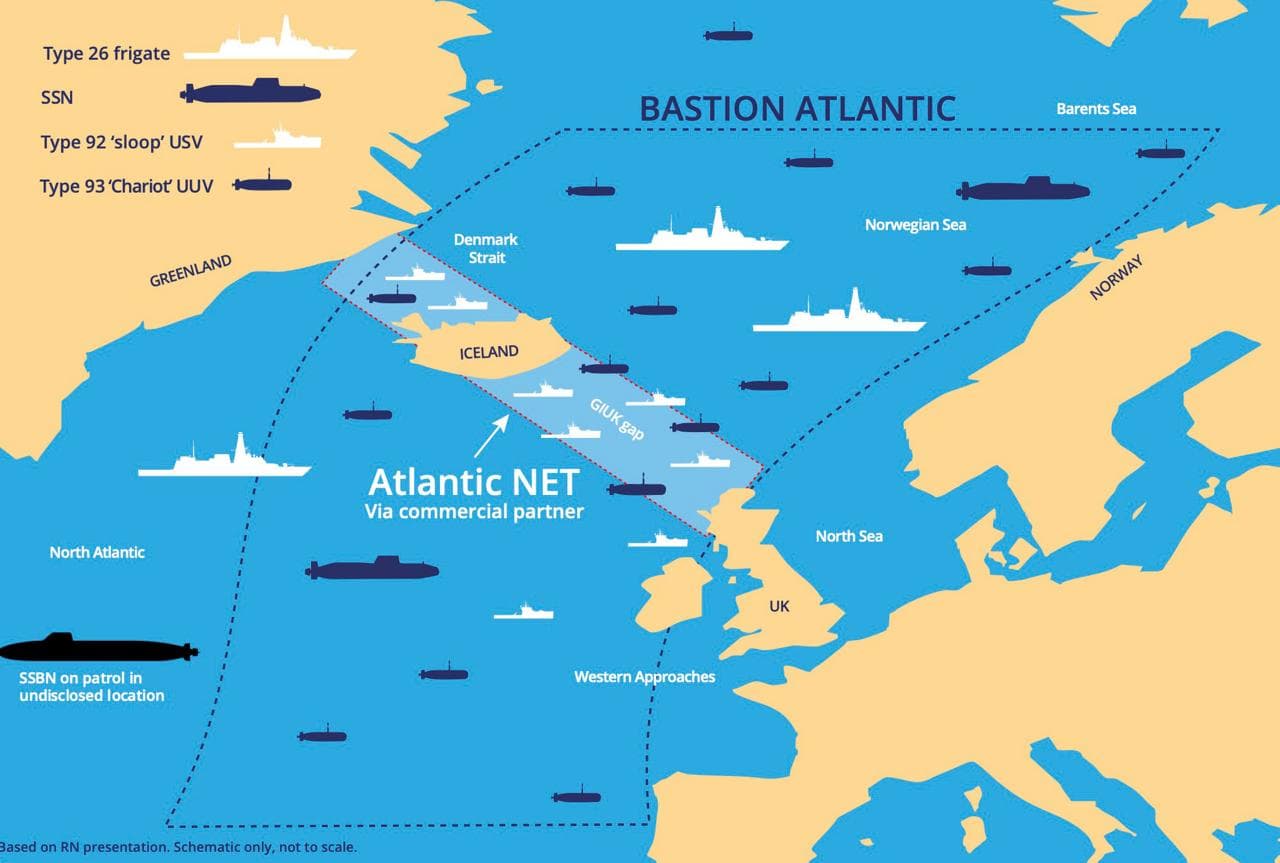 UK government launches 'Atlantic Bastion' naval modernisation programme