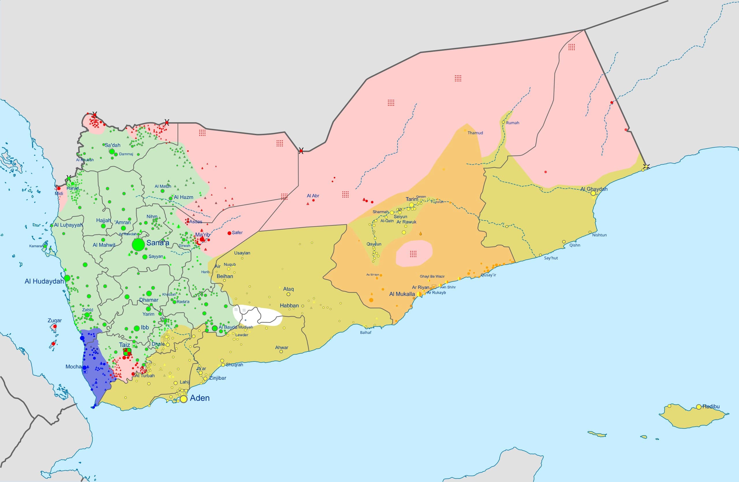 Current situation in Yemen as of December 4, 2025