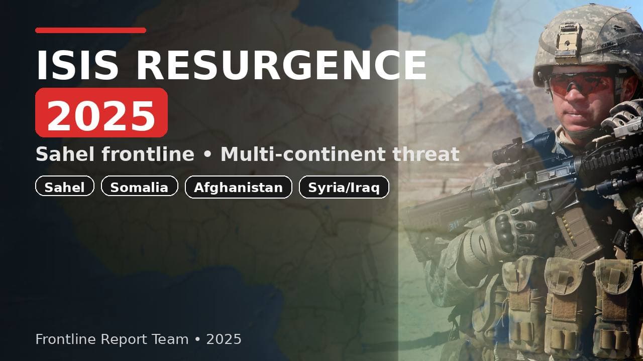 Islamic State executes violent resurgence across multiple continents in 2025