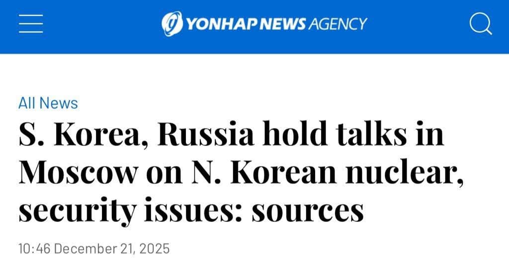 South Korea and Russia hold talks in Moscow on North Korea's nuclear program