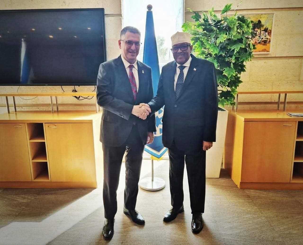 Israeli Foreign Minister Gideon Sa'ar visits Somaliland in official state visit