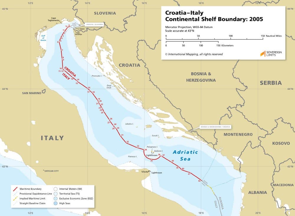 Croatia welcomes Italy's Exclusive Economic Zone in the Adriatic