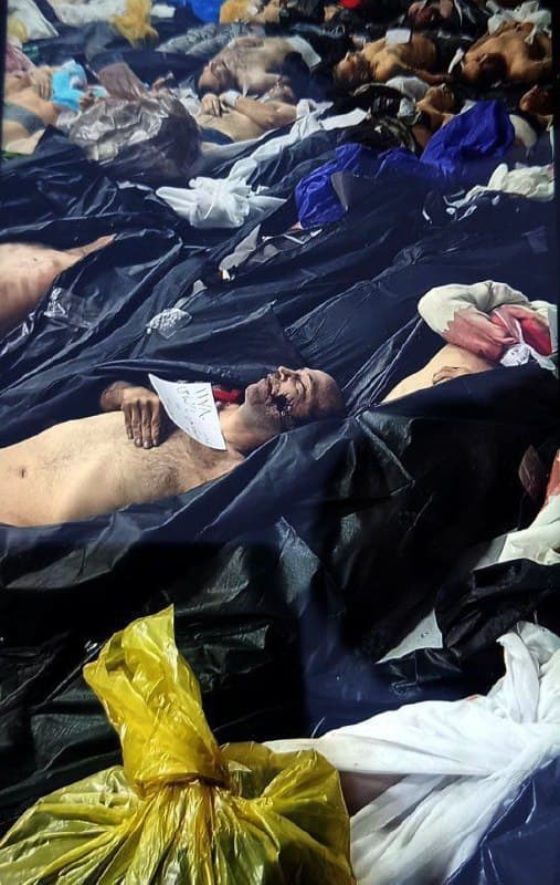 New photos show hundreds of bodies of protesters killed in Iran