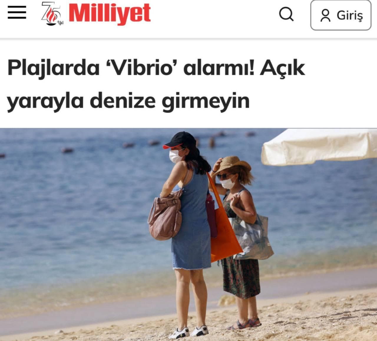 Life-threatening bacteria detected in popular Turkish resort waters