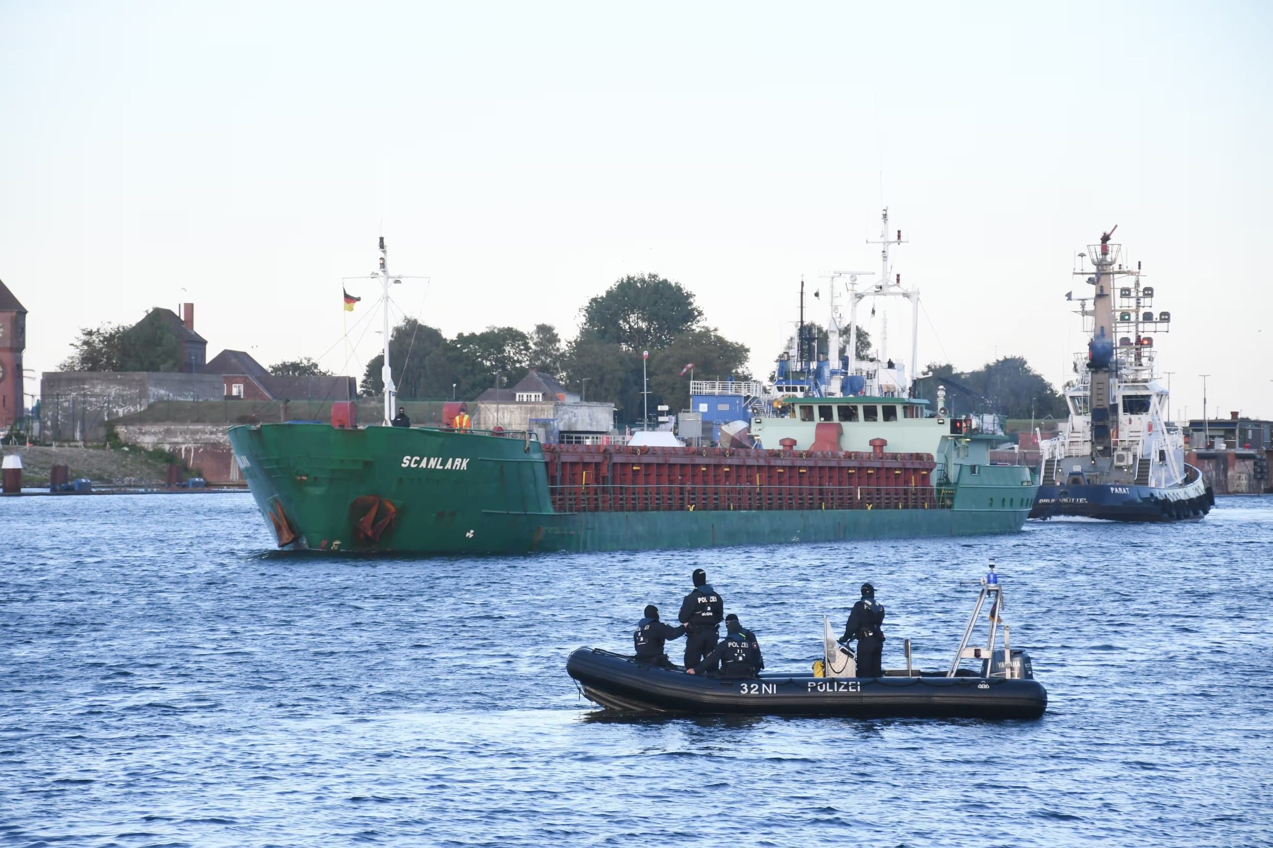 German Special Forces Seize Espionage Gear on Russian Cargo Ship