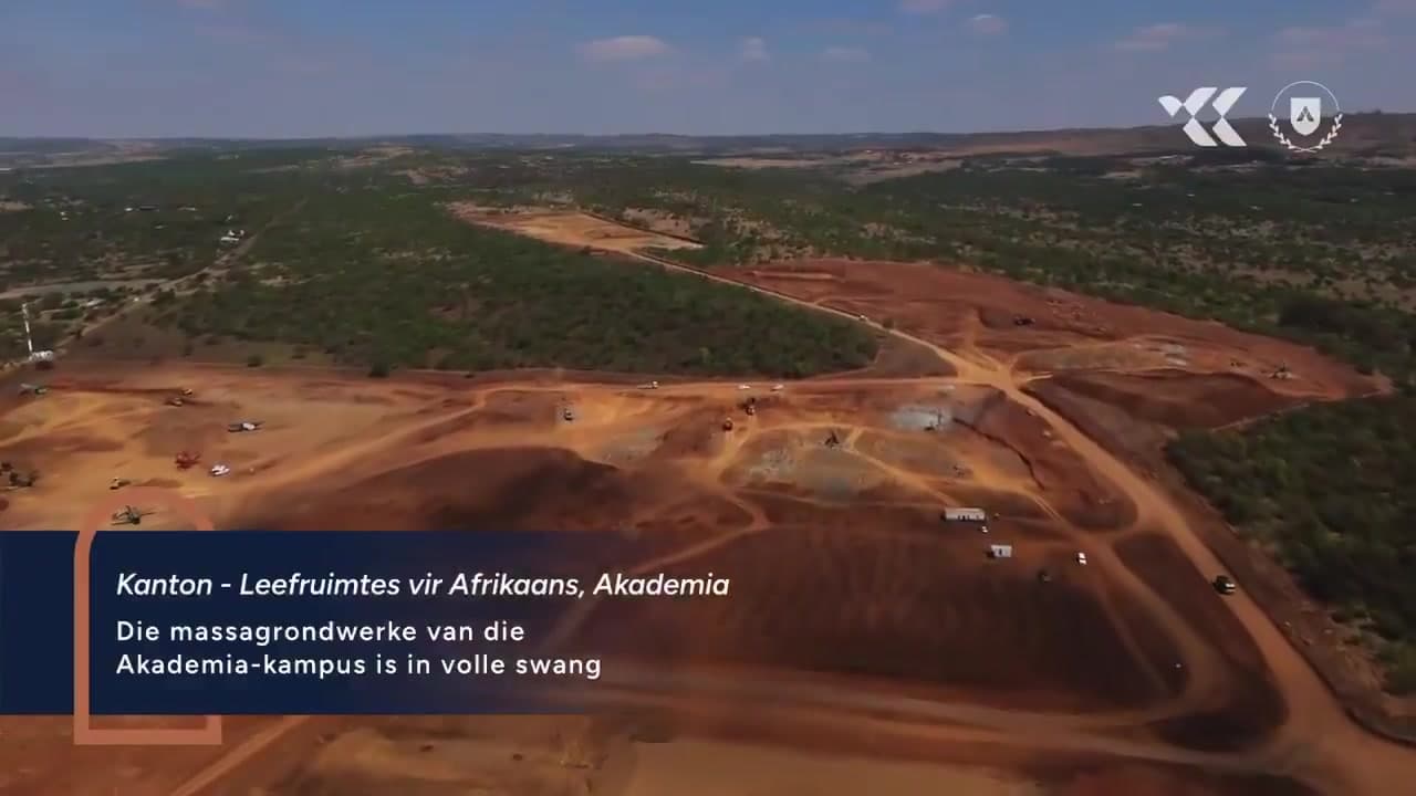 [Video] New aerial footage shows R3.2 billion Afrikaans university construction site