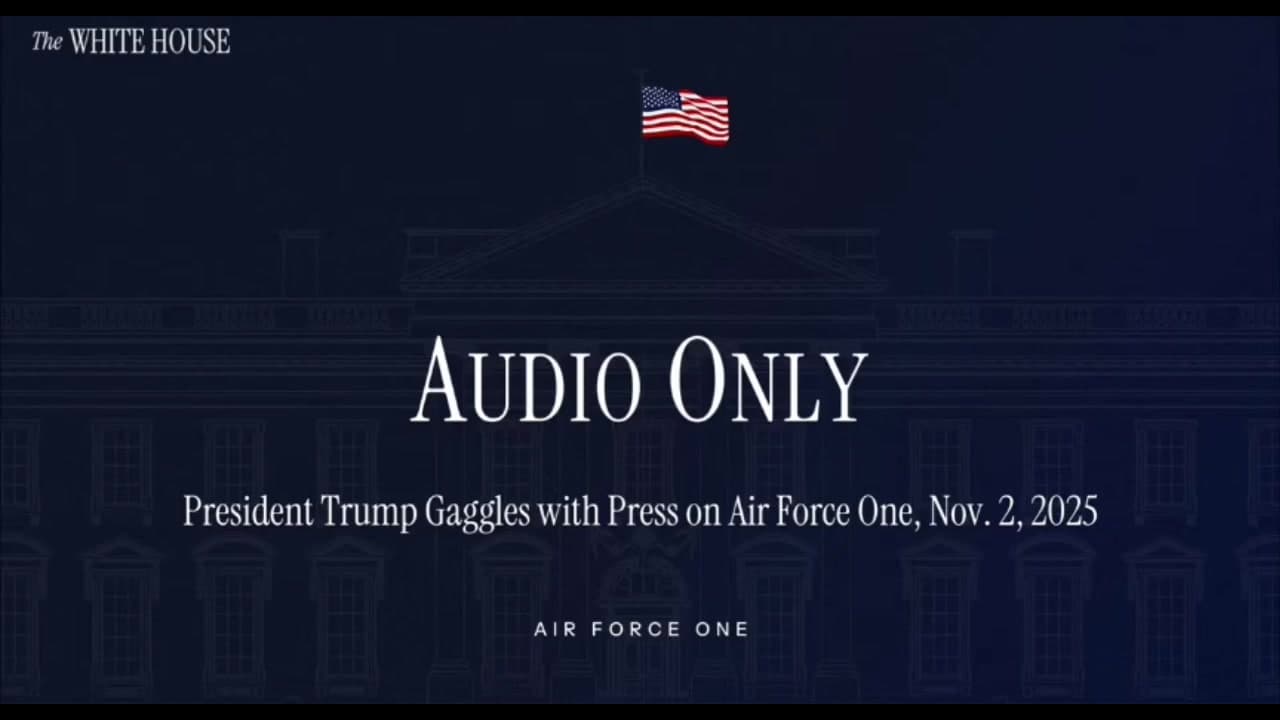 [Video] Trump says he is 'not really' considering giving Tomahawk missiles to Ukraine
