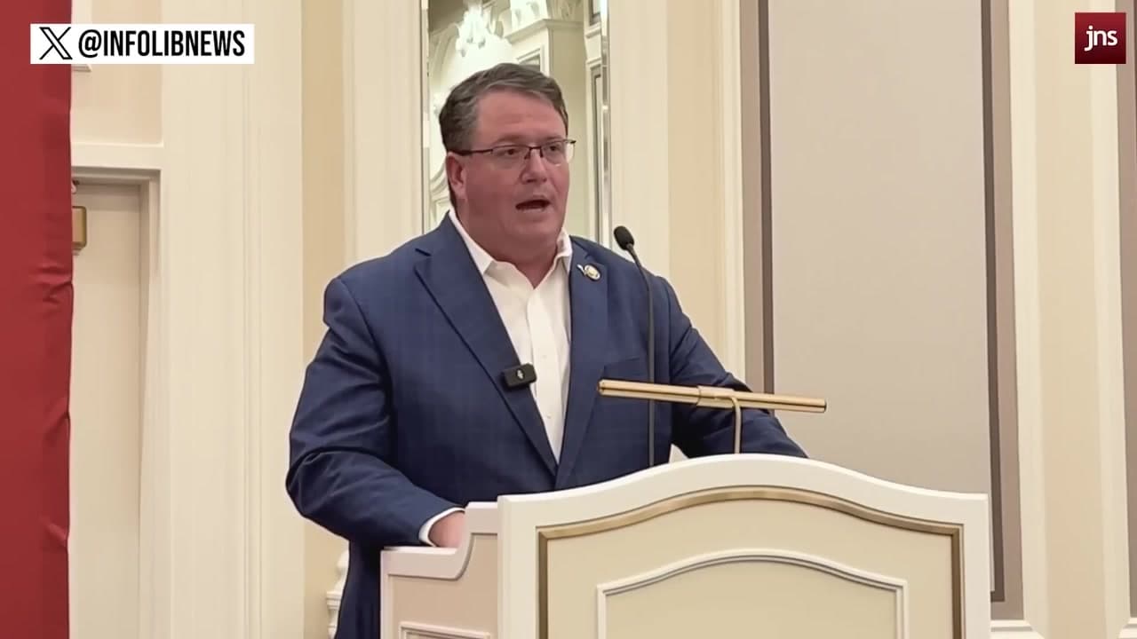 [Video] Rep. Randy Fine: 'Jews have been kicked out of every country we've lived'