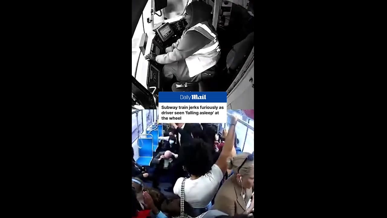 [Video] Video shows conductor asleep as train speeds at 50 mph in San Francisco