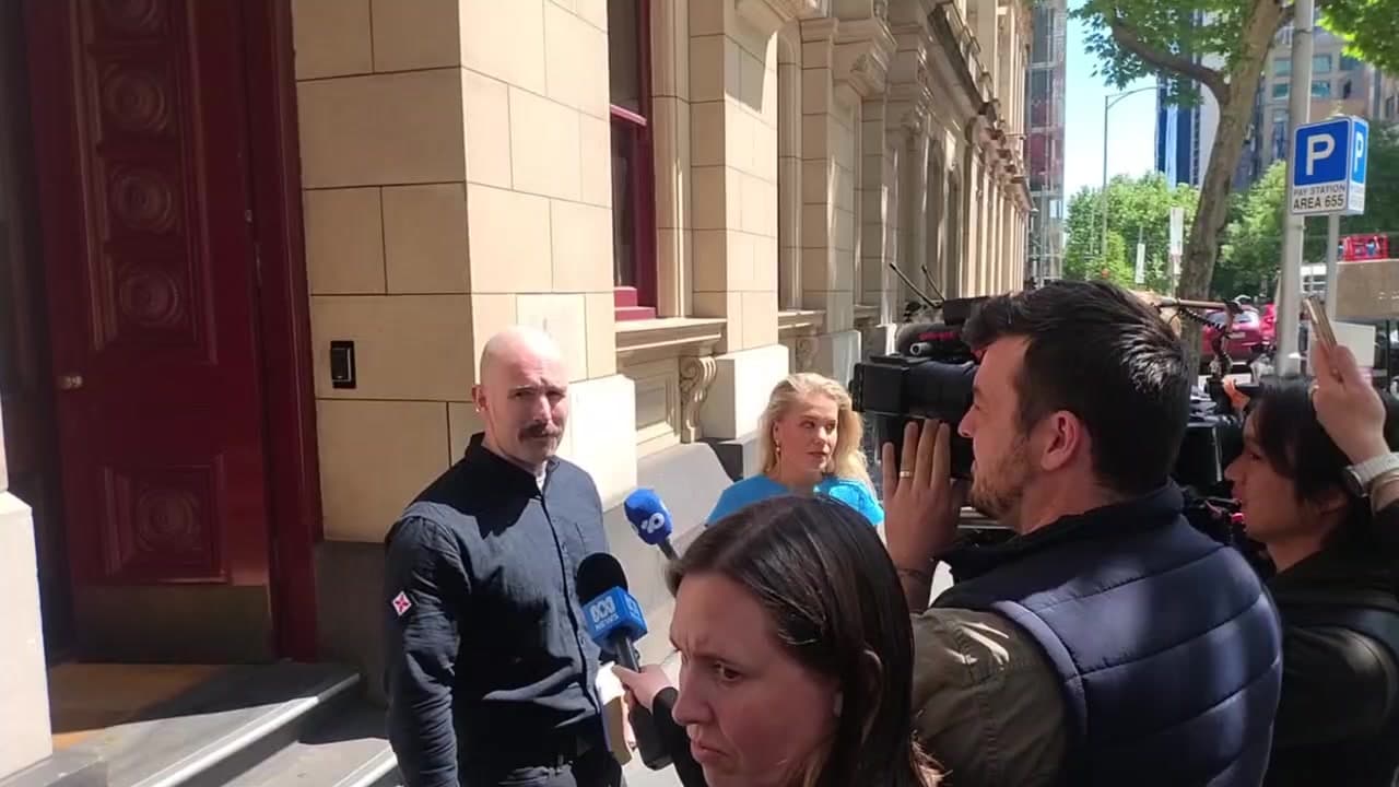 [Video] Thomas Sewell speaks to media after bail release, vows to fight for Australia