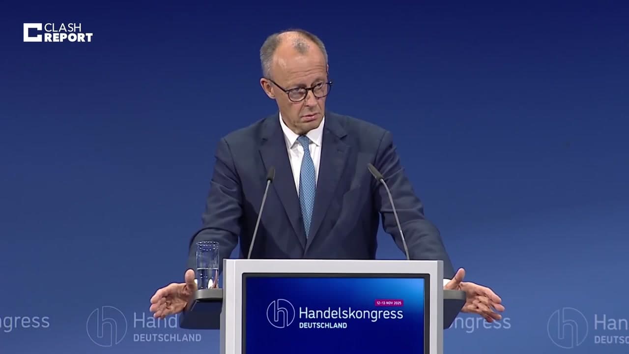 [Video] German Chancellor Merz urges Ukraine to keep young men serving at home