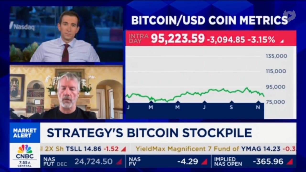 [Video] MicroStrategy's Michael Saylor says Bitcoin is always a good investment