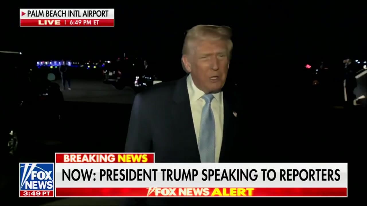 [Video] Trump says US may have discussions with Maduro