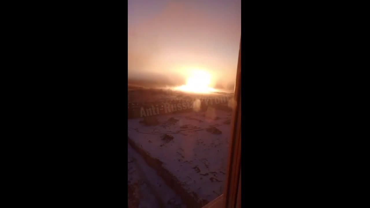 [Video] Explosion at gas pipeline near Rostovka village causes massive fireball