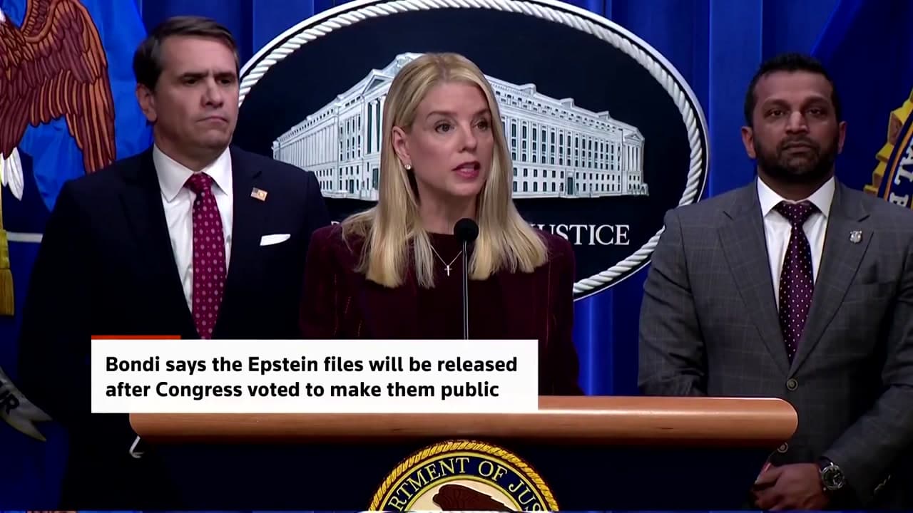 [Video] U.S. Justice Department to release Jeffrey Epstein investigation files in 30 days