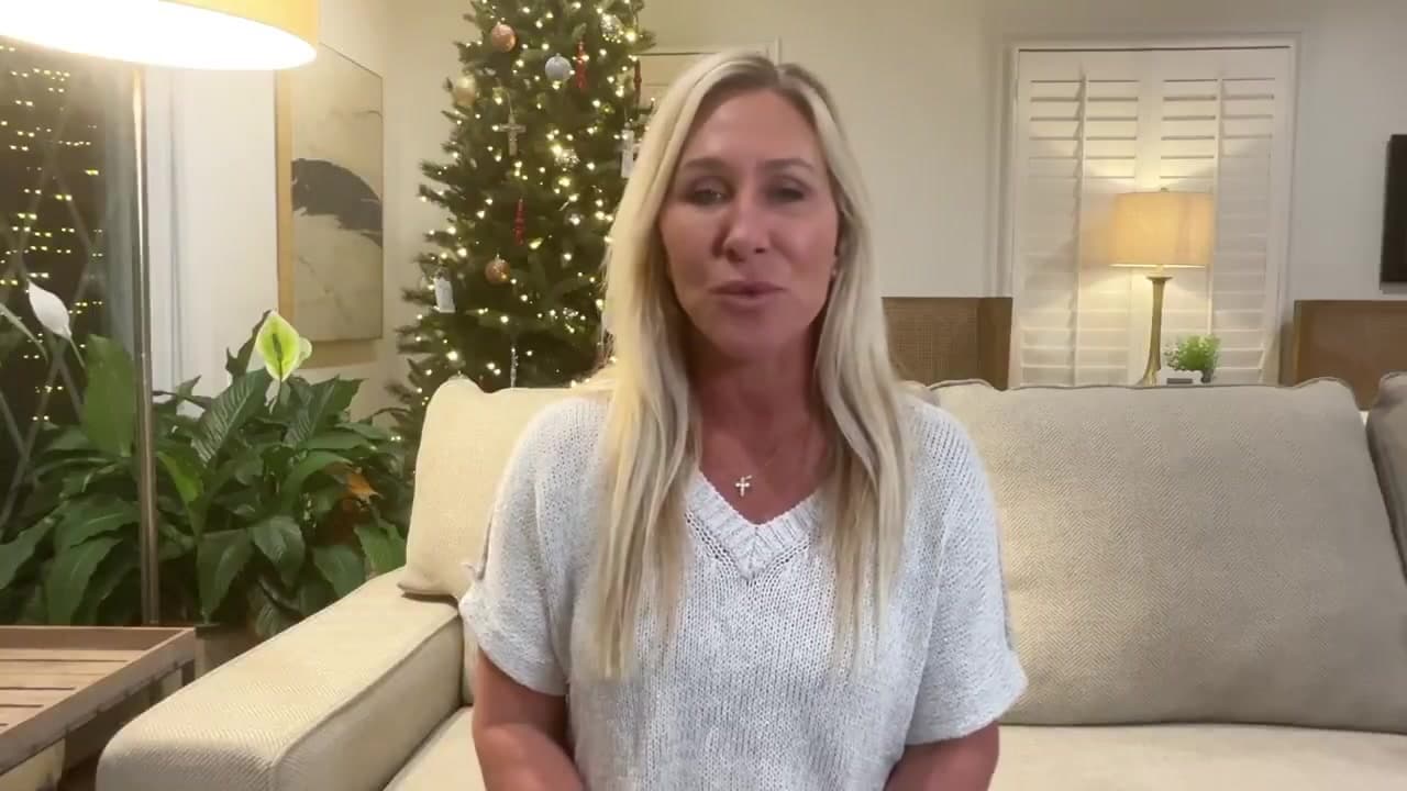 [Video] Marjorie Taylor Greene to resign from U.S. House effective January 5, 2026