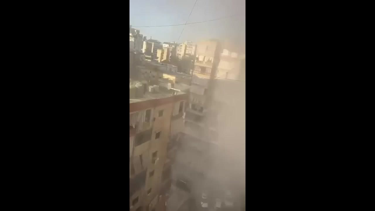 [Video] Israeli Airstrike Targets Hezbollah Commander in Beirut