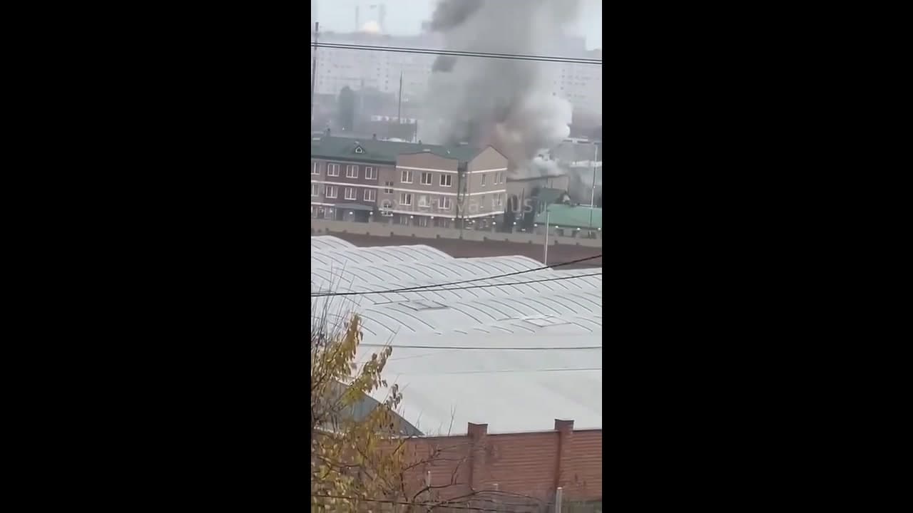 [Video] Ukrainian Drone Strike Hits Russian National Guard Facility in Grozny