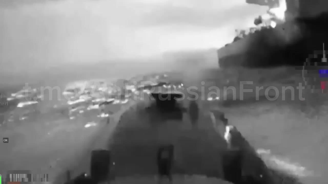 [Video] Ukrainian Sea Baby Drones Disable Two Russian Tankers in Black Sea
