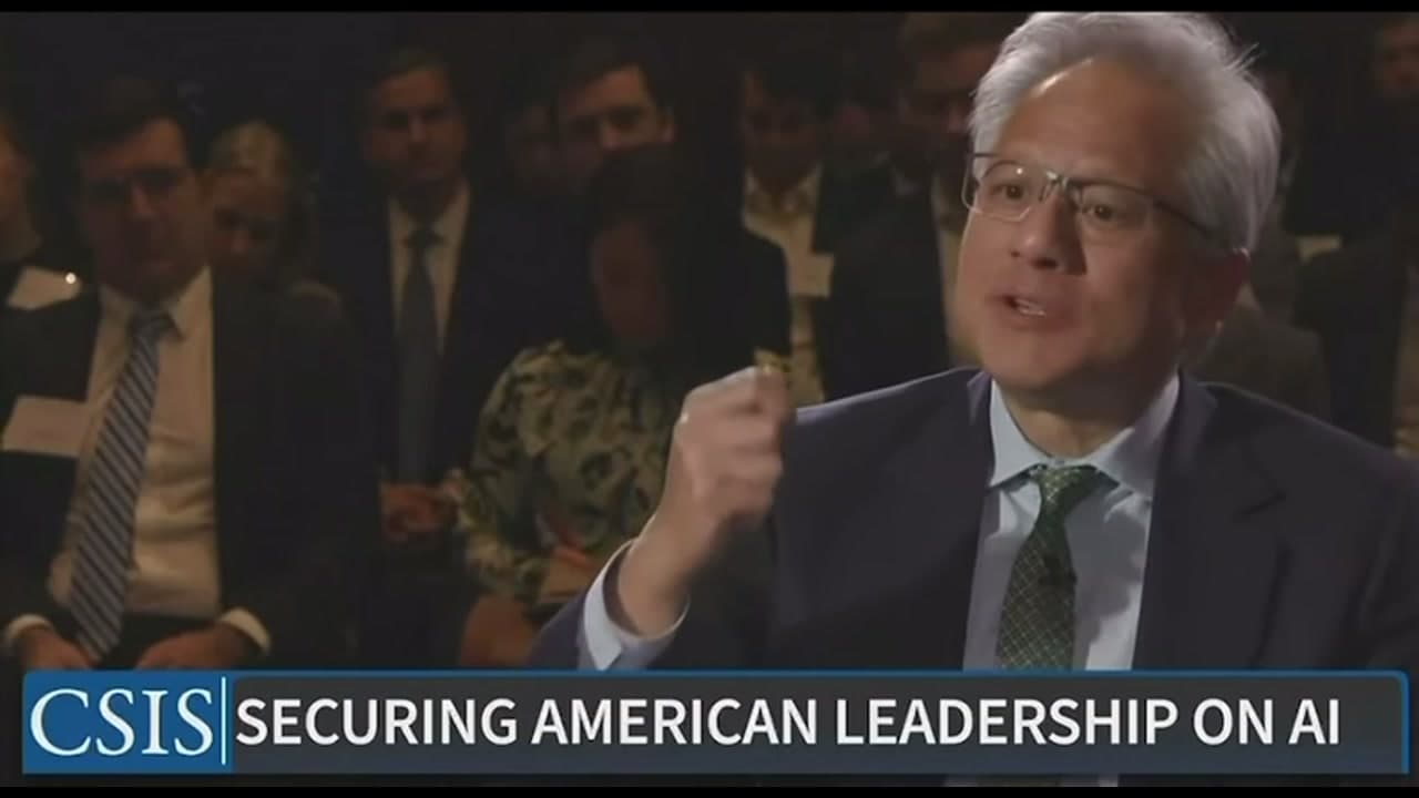 [Video] Nvidia CEO praises Taiwan's role in U.S. reindustrialization efforts