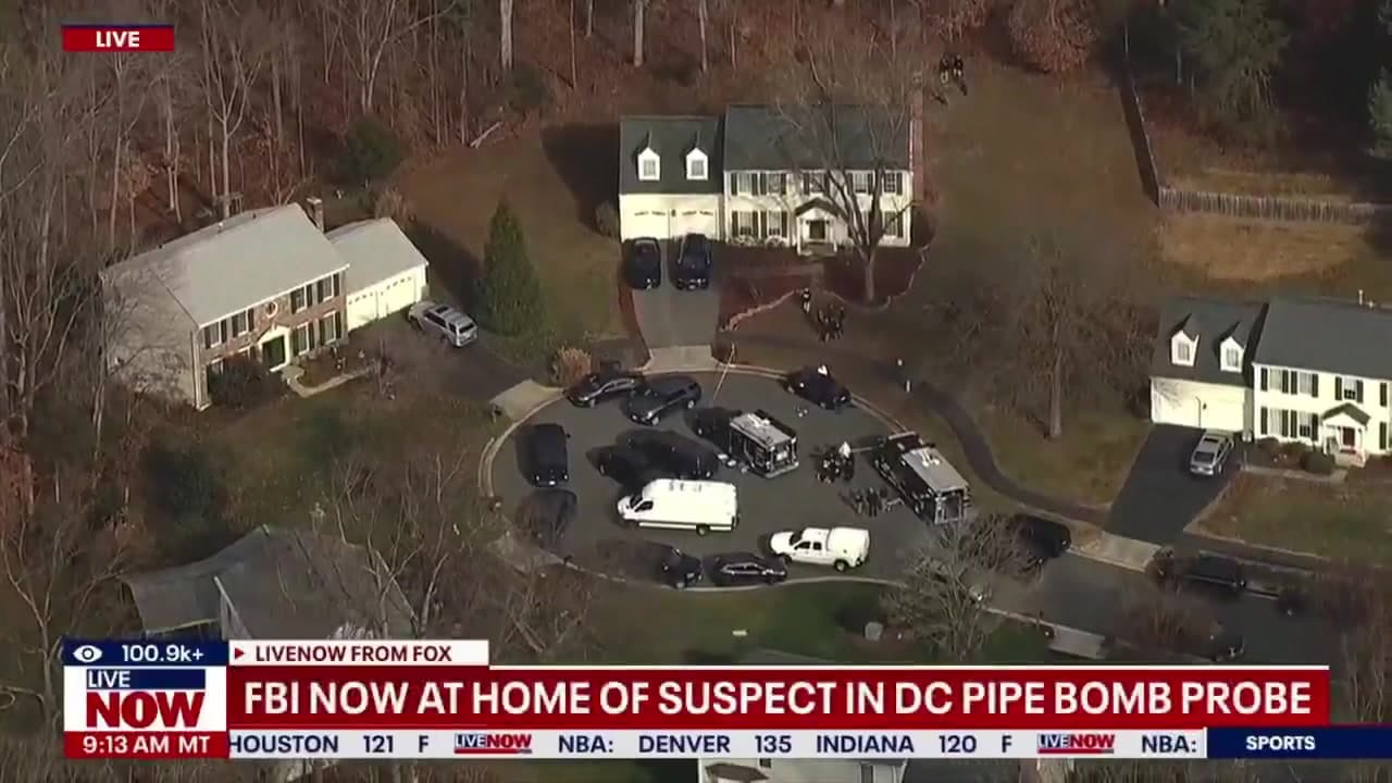 [Video] FBI raids home of January 6 pipe bomb suspect Brian Cole