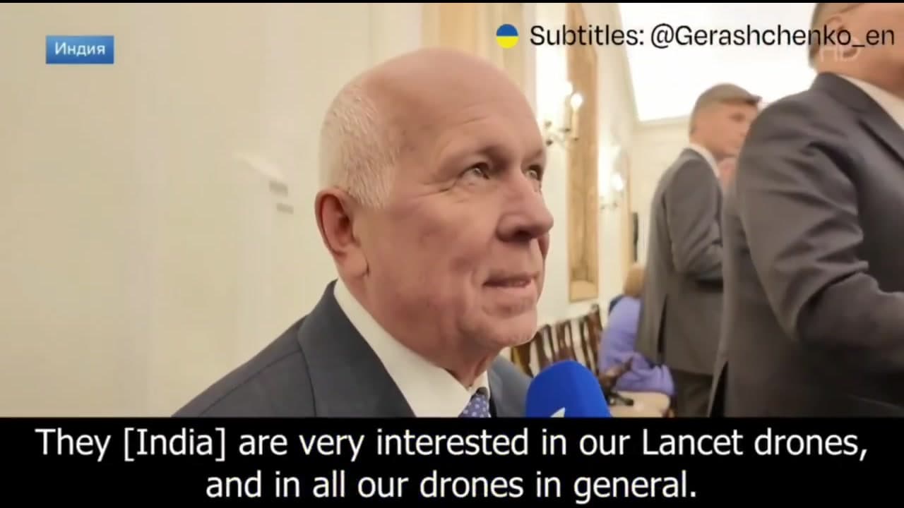[Video] Russia and India Discuss Local Production of Lancet Drones