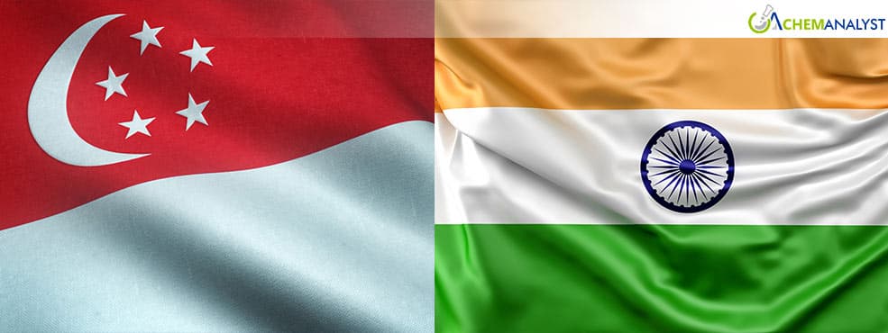 Featured image for: Singapore and India Forge Green Shipping Corridor for 2025 Singapore and India Forge Green Shipping Corridor for 2025