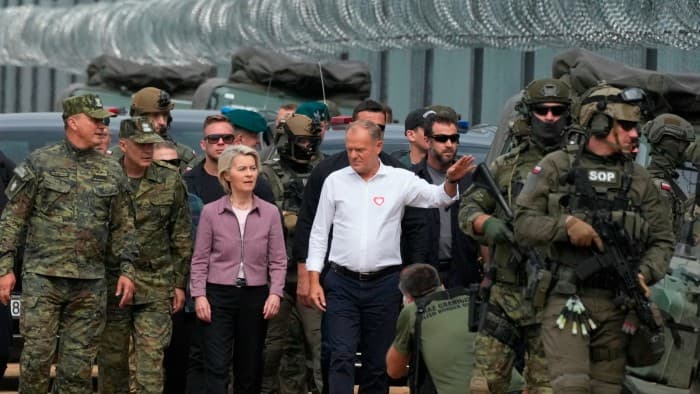 Featured image for: EU's Ursula von der Leyen Unveils Detailed Plan for Troop Deployment to Ukraine EU's Ursula von der Leyen Unveils Detailed Plan for Troop Deployment to Ukraine