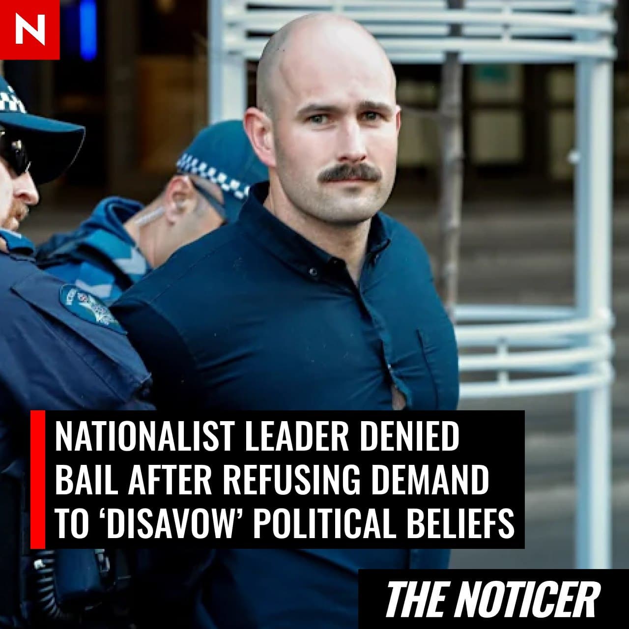 Featured image for: Thomas Sewell Denied Bail as White Australia Faces Turmoil Thomas Sewell Denied Bail as White Australia Faces Turmoil