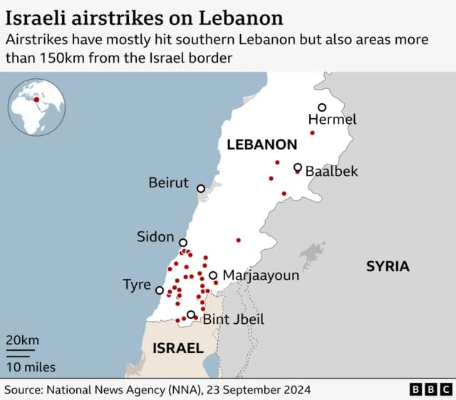 Featured image for: Israel informs US of plans to increase strikes on Lebanon Israel informs US of plans to increase strikes on Lebanon