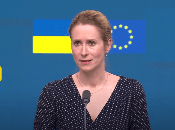 EU diplomat Kaja Kallas: Russia must reduce armed forces for peace with Ukraine