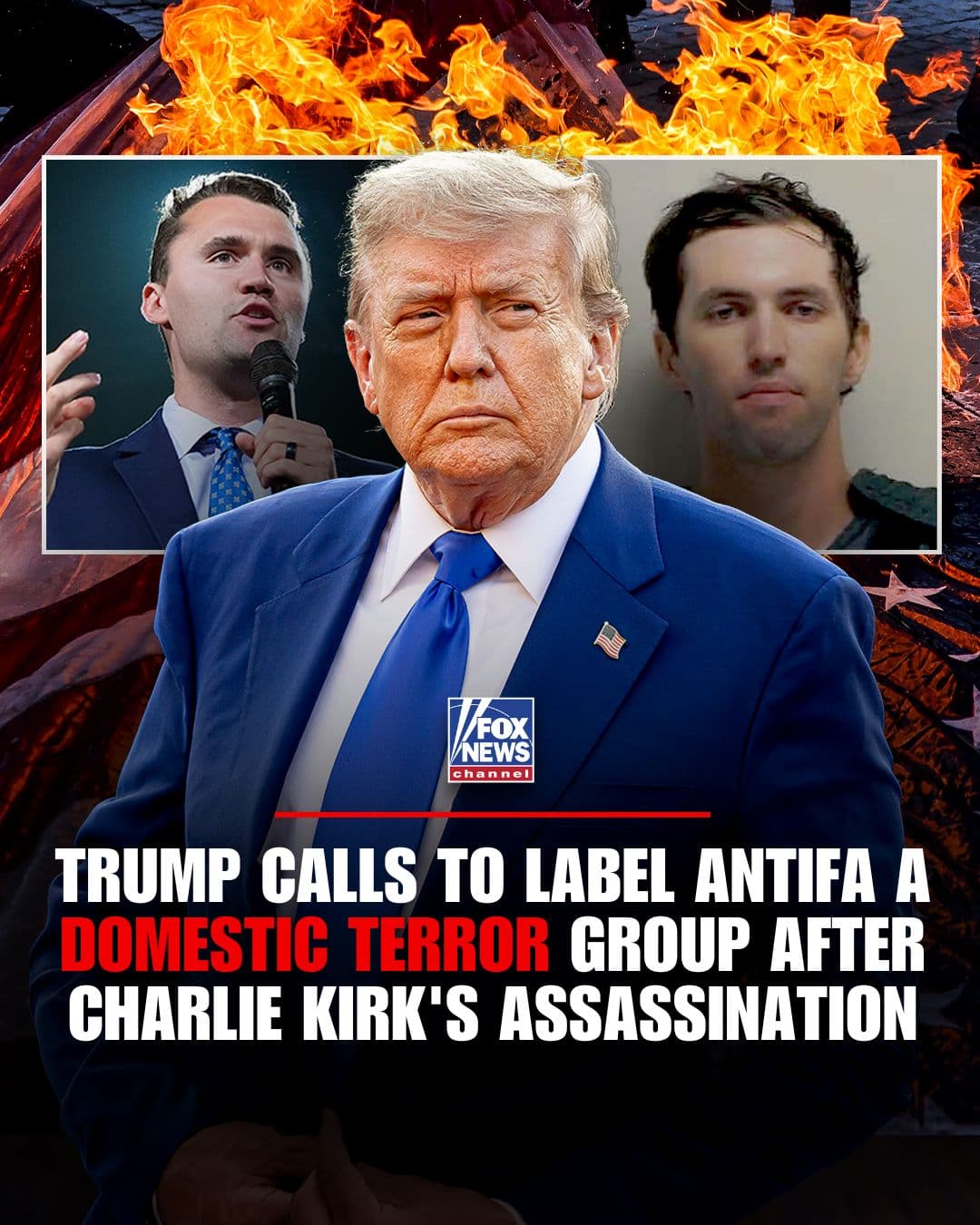 Featured image for: President Trump designates ANTIFA as a terrorist organization President Trump designates ANTIFA as a terrorist organization