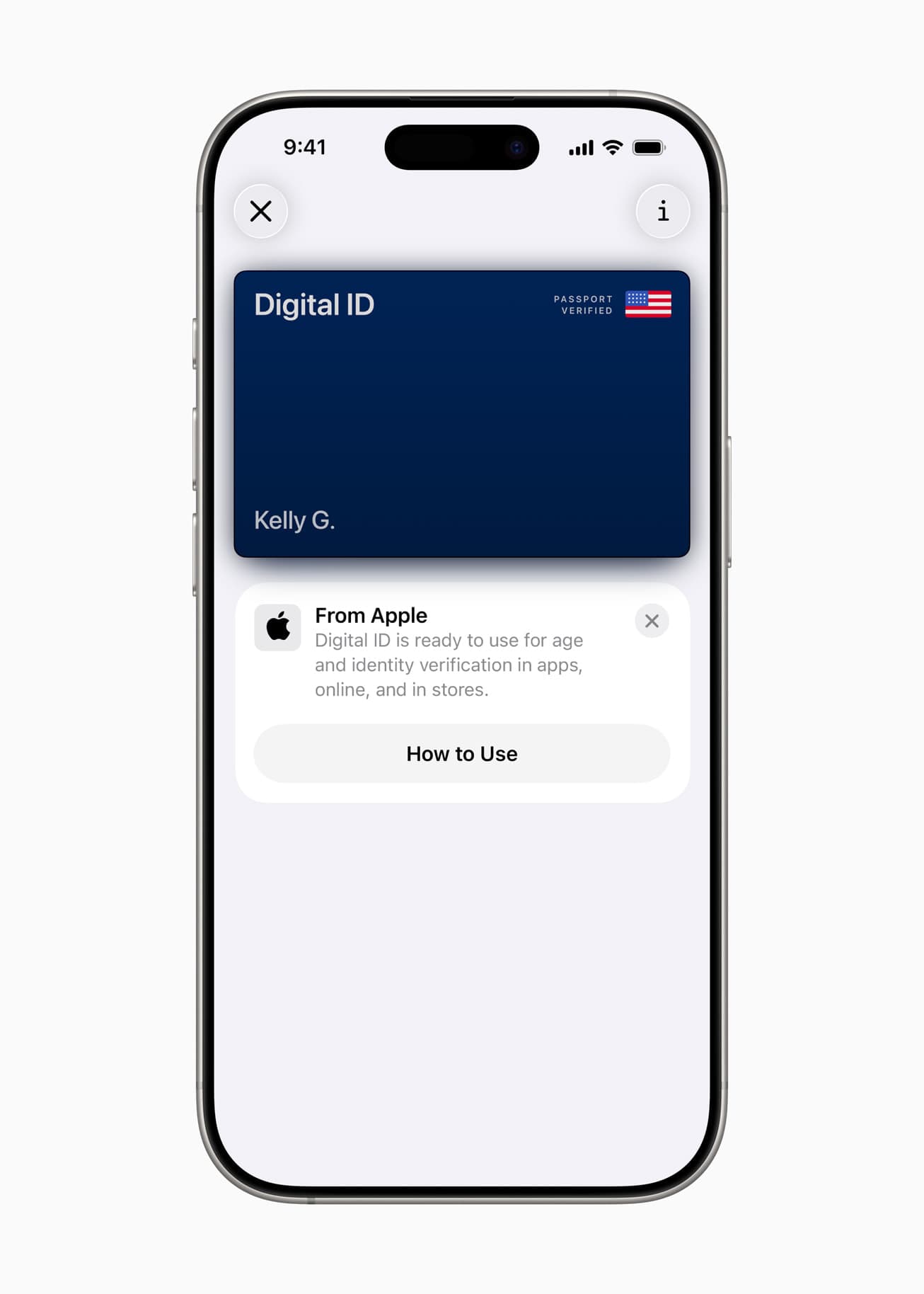 Apple rolls out Digital ID for U.S. users in Apple Wallet