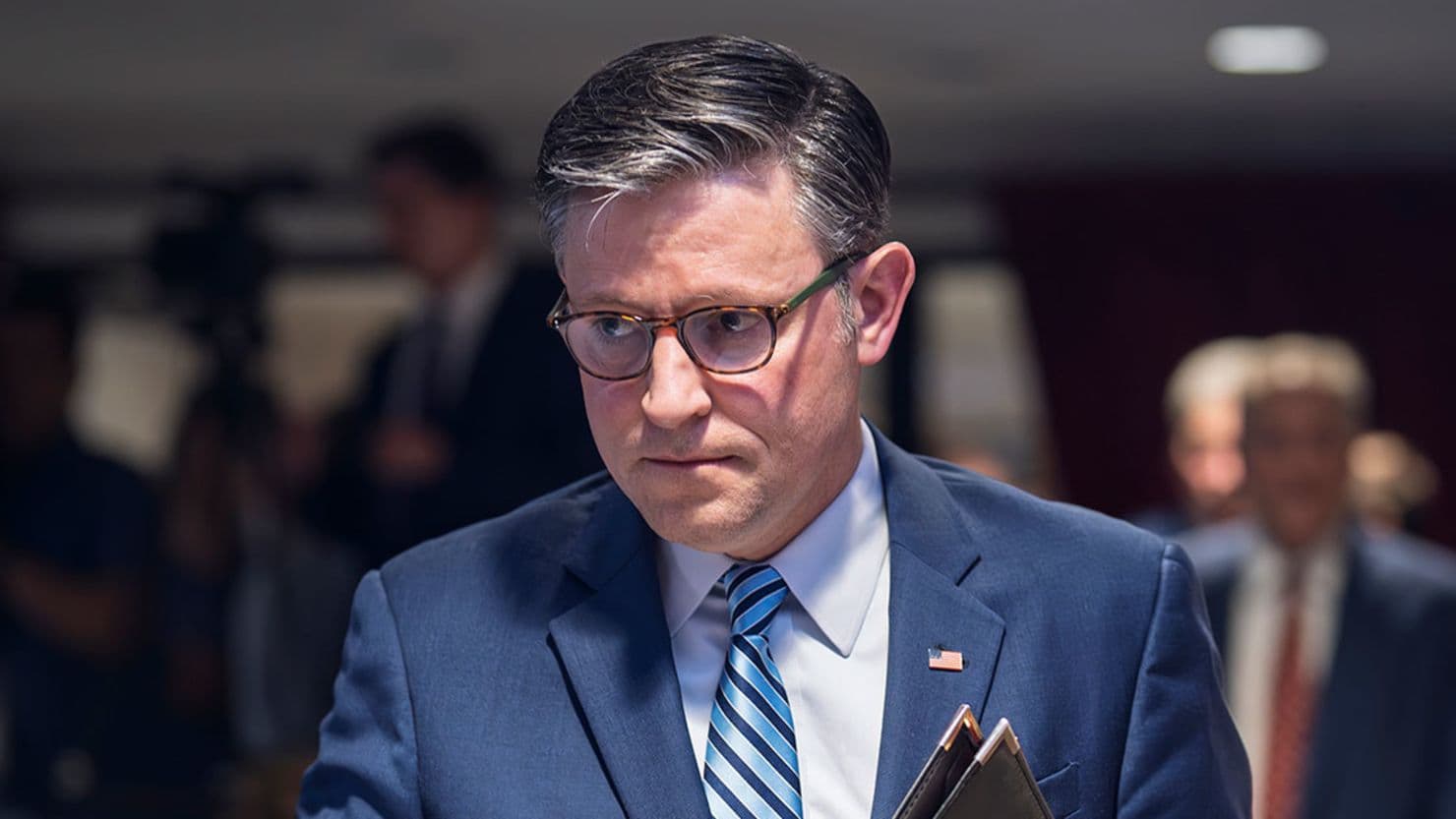 House Speaker Mike Johnson warns Epstein files release could threaten national security