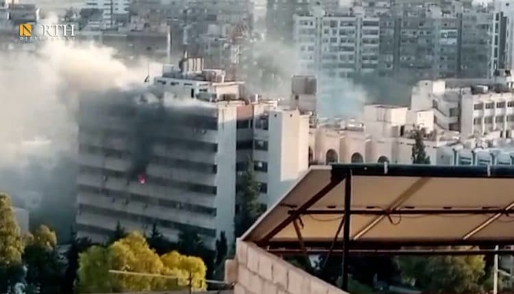 Heavy explosions reported in Mezzeh suburbs of Damascus