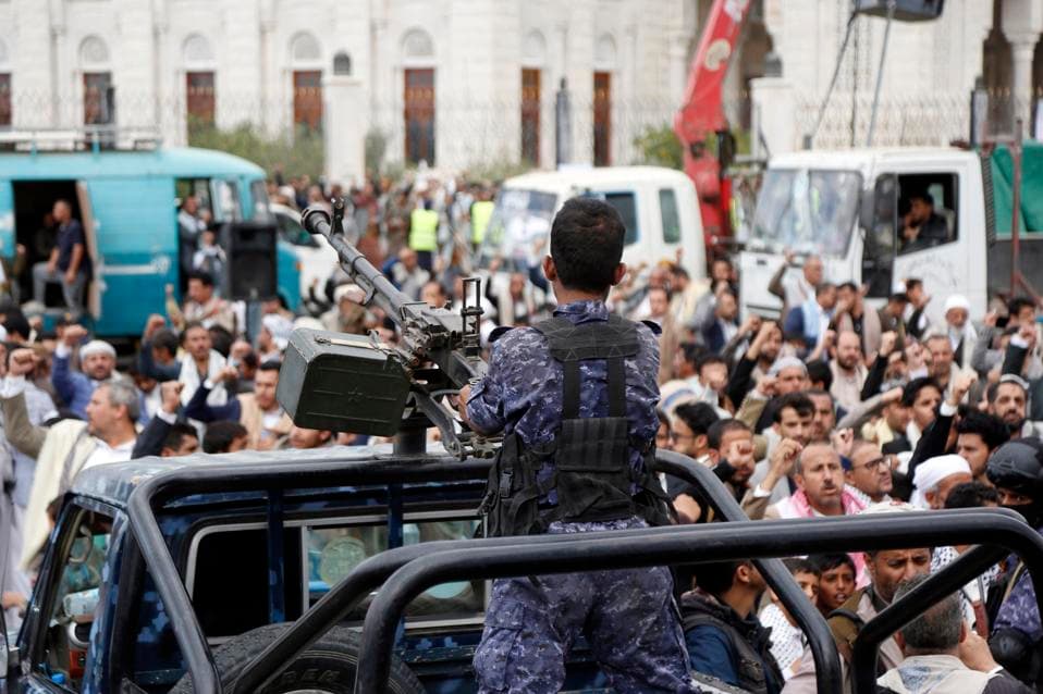 Featured image for: Iran, Yemen-based Houthi and Hamas militias condemn U.S. intervention in Venezuela Iran, Yemen-based Houthi and Hamas militias condemn U.S. intervention in Venezuela