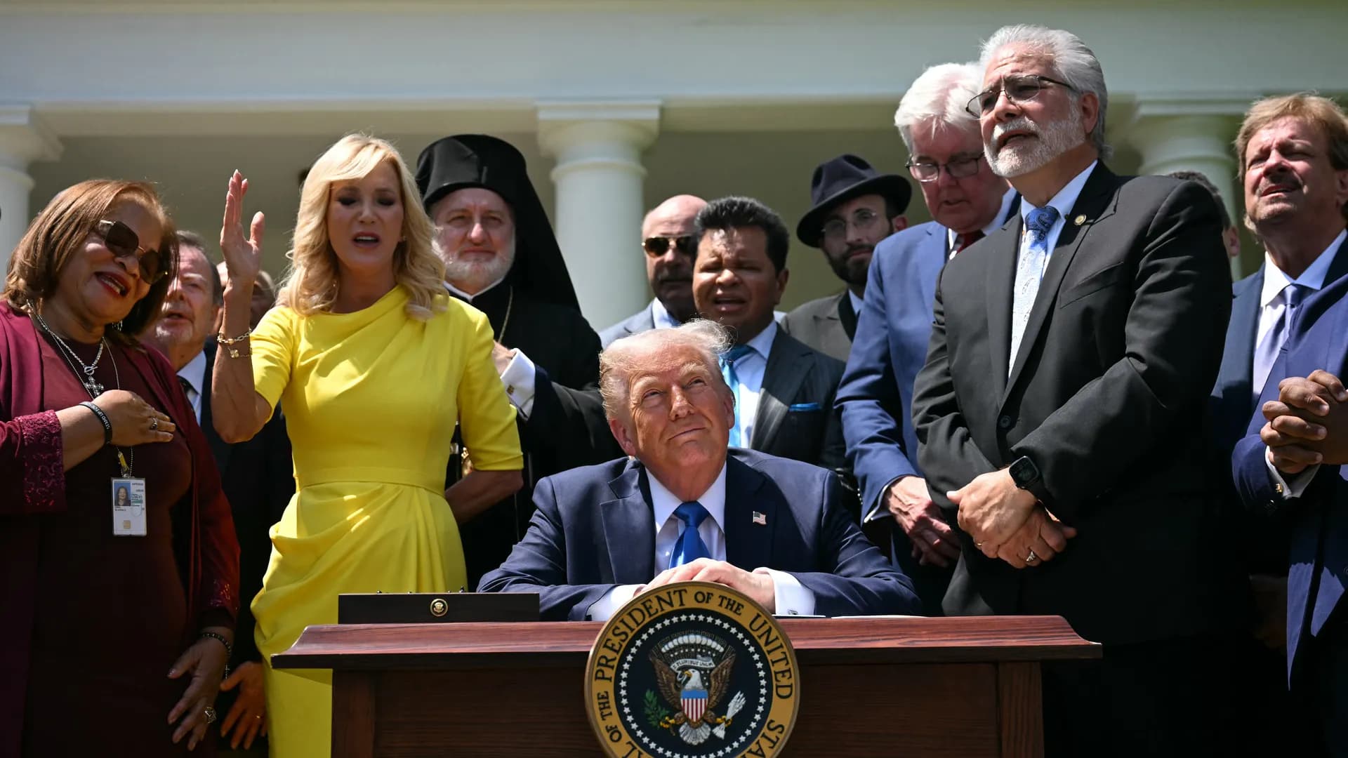 Featured image for: Trump’s Religious Liberty Commission Threatens Secular Values and Minority Rights Trump’s Religious Liberty Commission Threatens Secular Values and Minority Rights