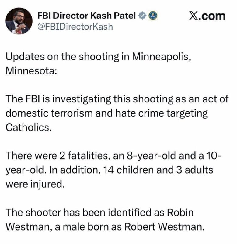 Featured image for: FBI Investigates Minneapolis Massacre as Domestic Terrorism FBI Investigates Minneapolis Massacre as Domestic Terrorism