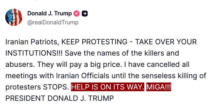 Featured image for: Trump cancels all diplomatic meetings with Iran Trump cancels all diplomatic meetings with Iran