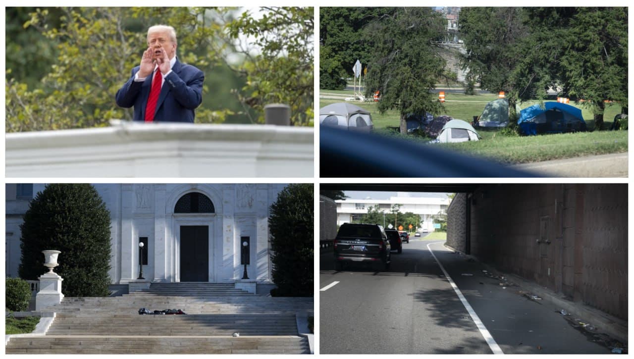 Featured image for: Trump Orders Immediate Evacuation of Homeless from D.C., Promises Housing Far Away Trump Orders Immediate Evacuation of Homeless from D.C., Promises Housing Far Away
