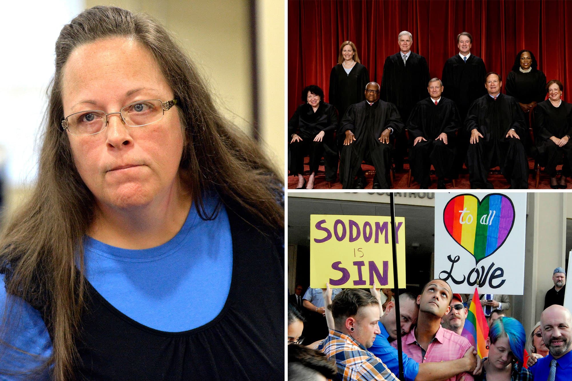 Featured image for: Supreme Court to Review Kim Davis's Bid to Overturn Landmark Same-Sex Marriage Ruling Supreme Court to Review Kim Davis's Bid to Overturn Landmark Same-Sex Marriage Ruling