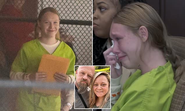 Featured image for: Breaking: 17-Year-Old Georgia Girl Charged with Parents' Murder Smiles in Court Breaking: 17-Year-Old Georgia Girl Charged with Parents' Murder Smiles in Court