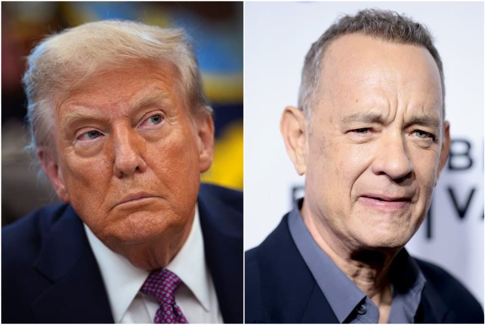 Featured image for: Trump Applauds Cancellation of Hanks' Award Ceremony at West Point Trump Applauds Cancellation of Hanks' Award Ceremony at West Point